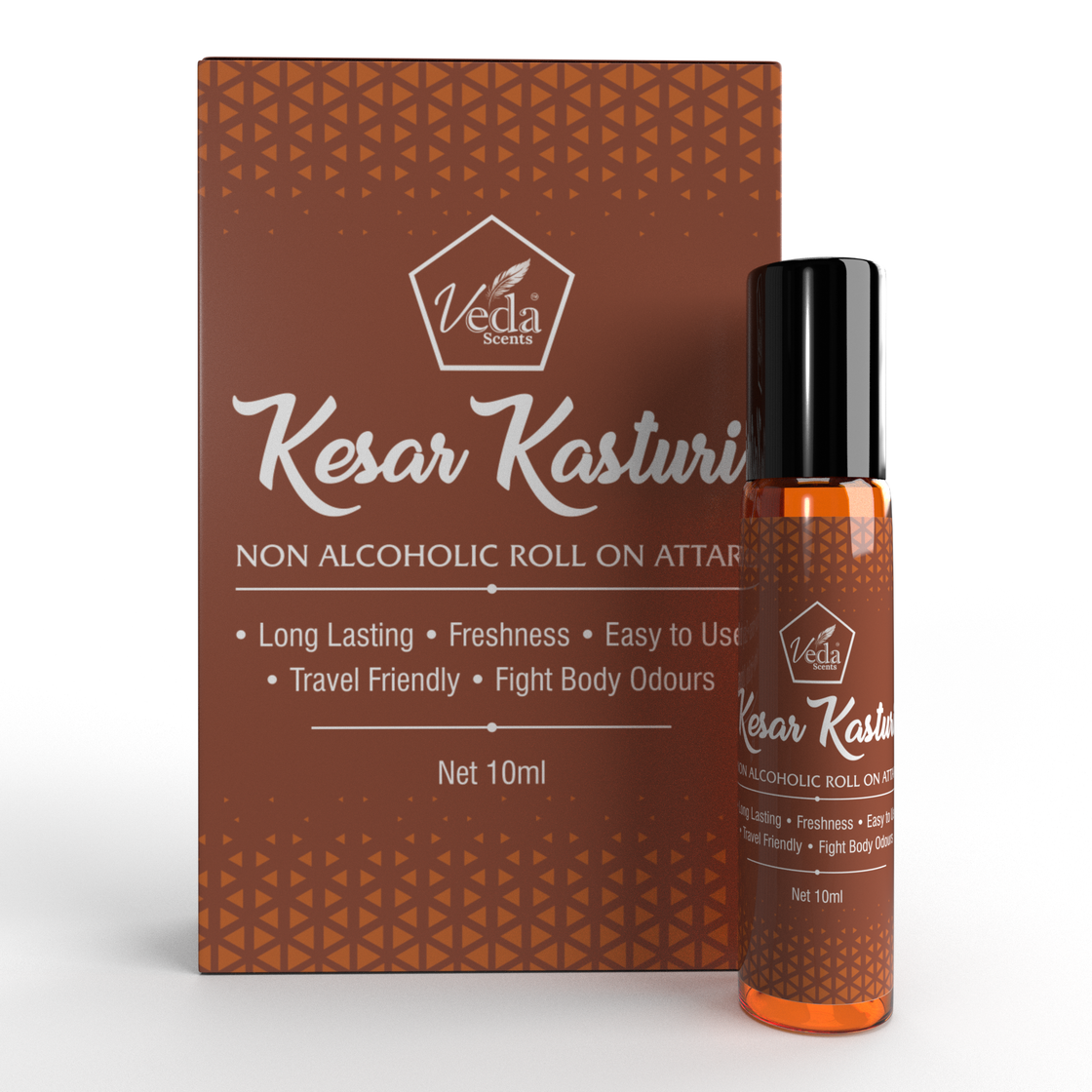 Veda Scents Kesar Kasturi  Roll On Attar