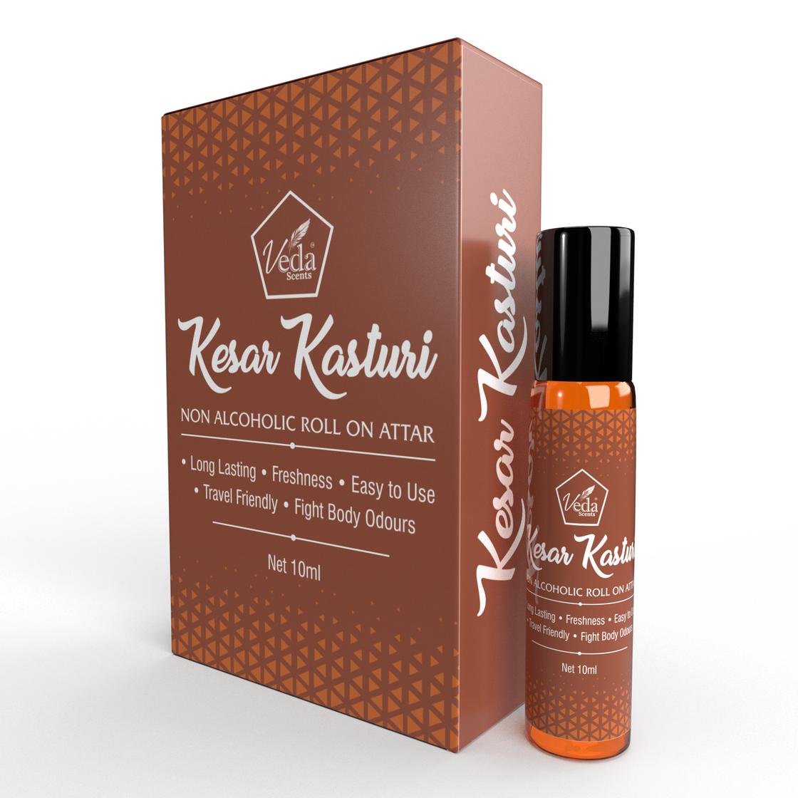 Veda Scents Kesar Kasturi  Roll On Attar