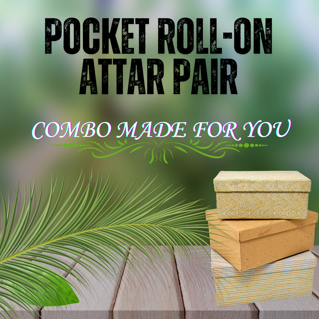 Pocket Roll-On Attar Pair