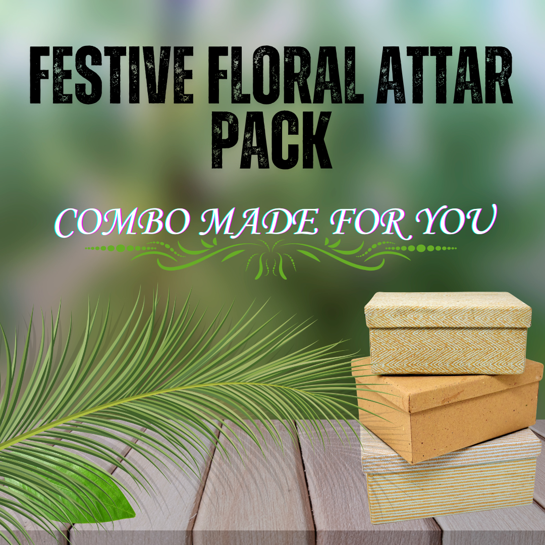 Festive Floral Attar Pack