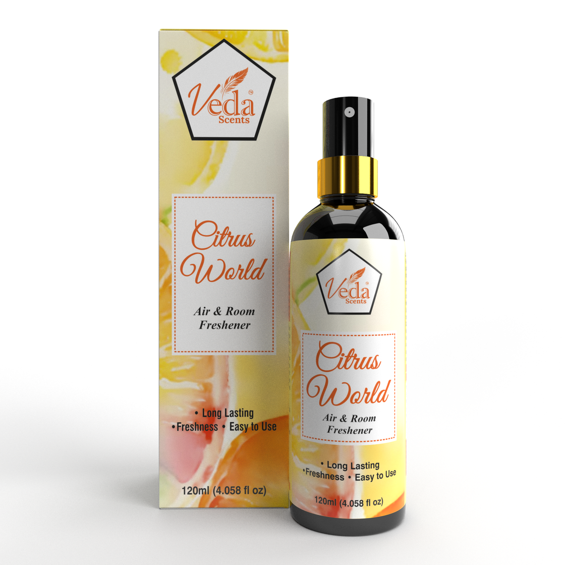 Veda Scents Citrus  World  Air & Room  Freshener