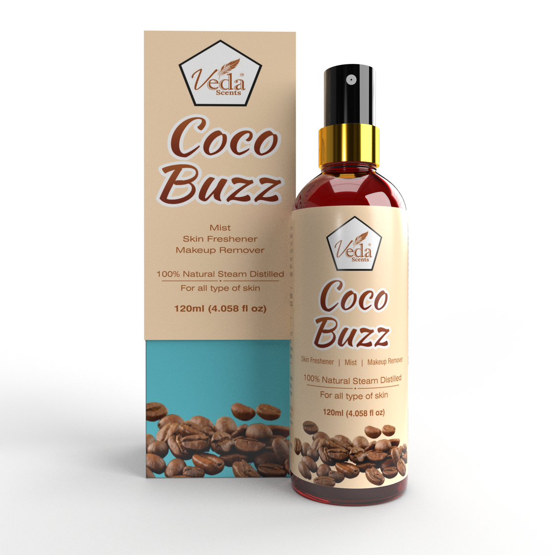 Veda Scents Coco Buzz Skin Freshener Makeup Remover