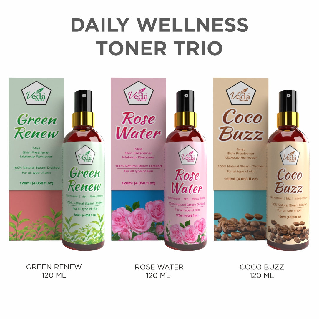Daily Wellness Toner Trio