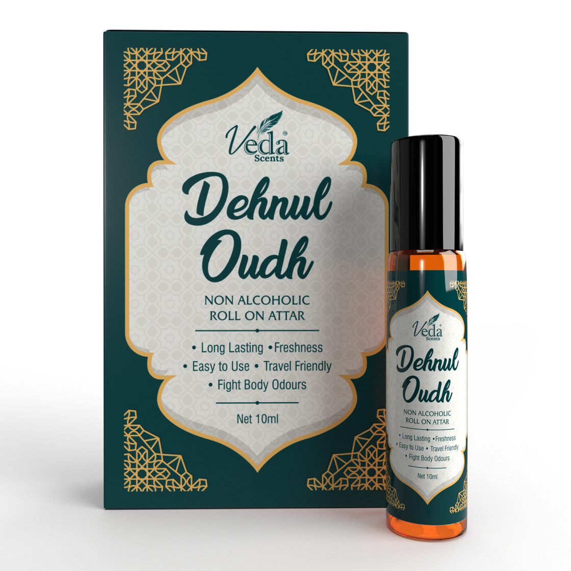 Veda Scents Dehnul Oudh Roll On Attar