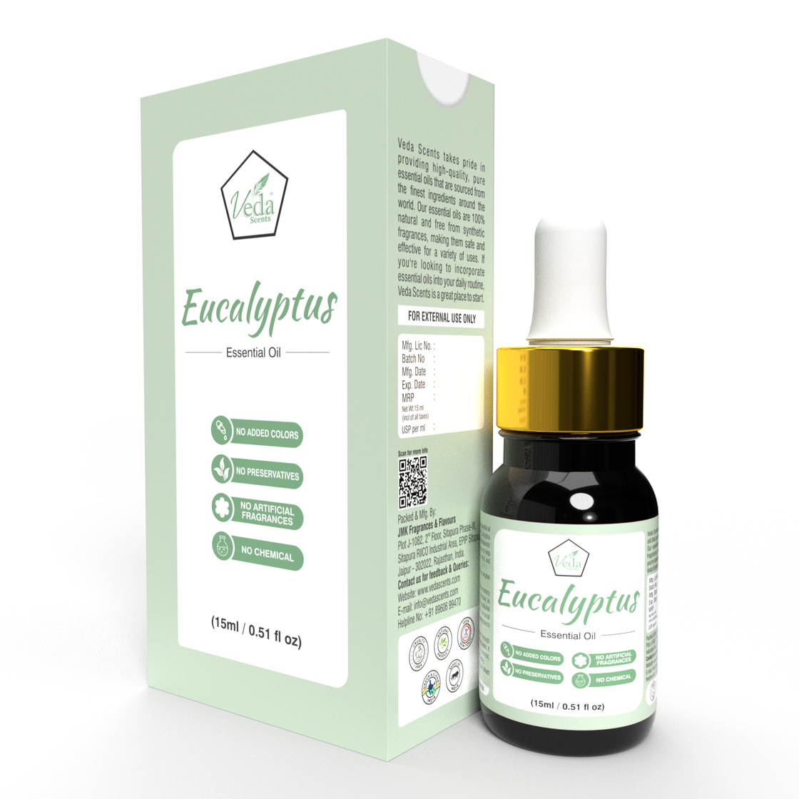 Veda Scents Eucalyptus Essential Oil