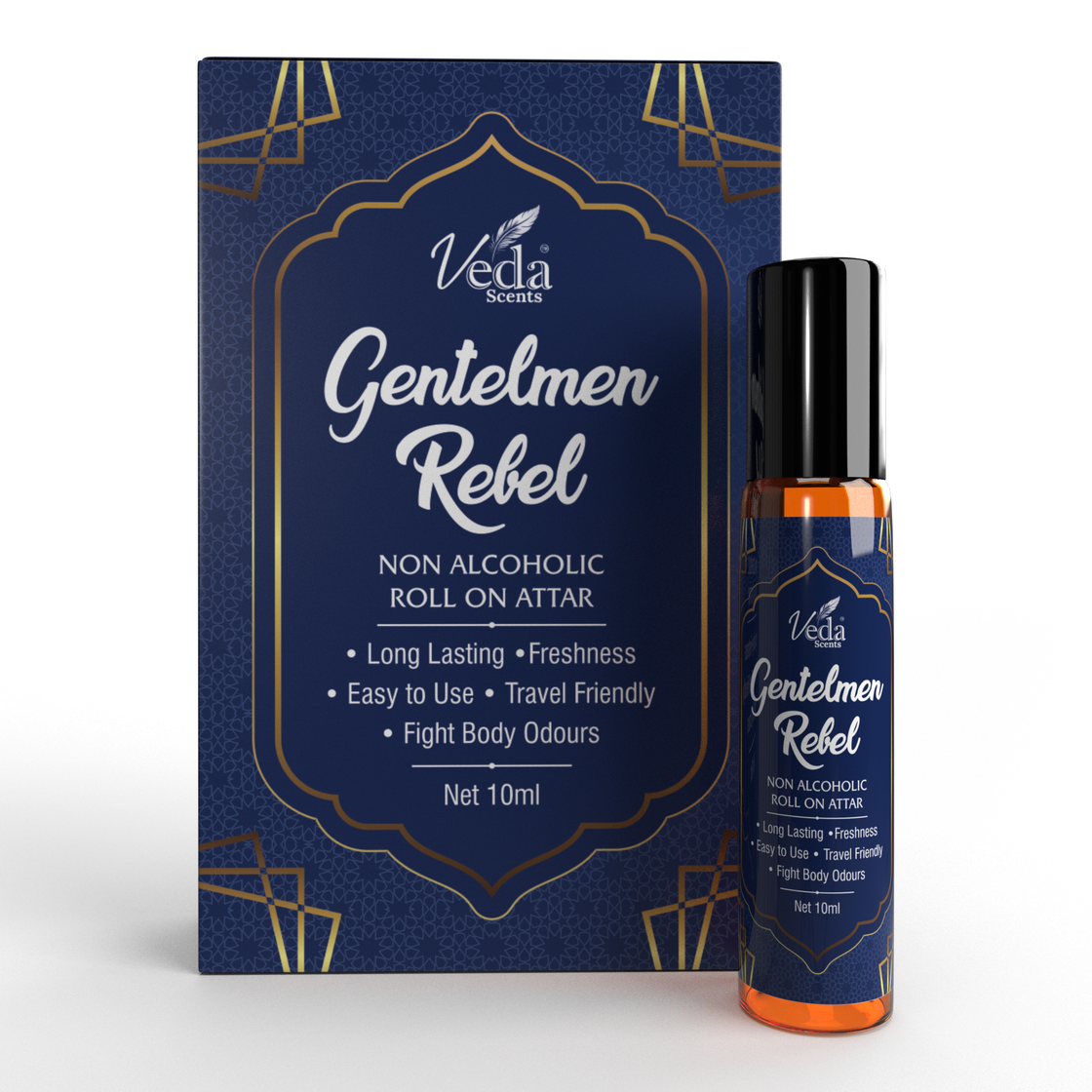 Veda Scents Gentelmen  Rebel Roll On Attar 10 ml