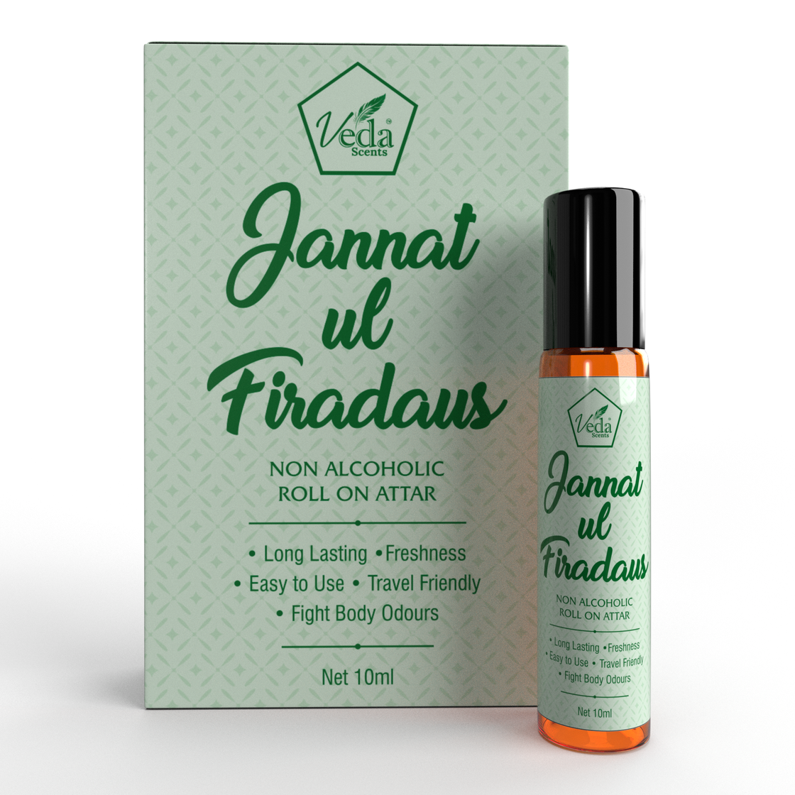 Veda Scents Jannat Ul Firdaus Roll On Attar