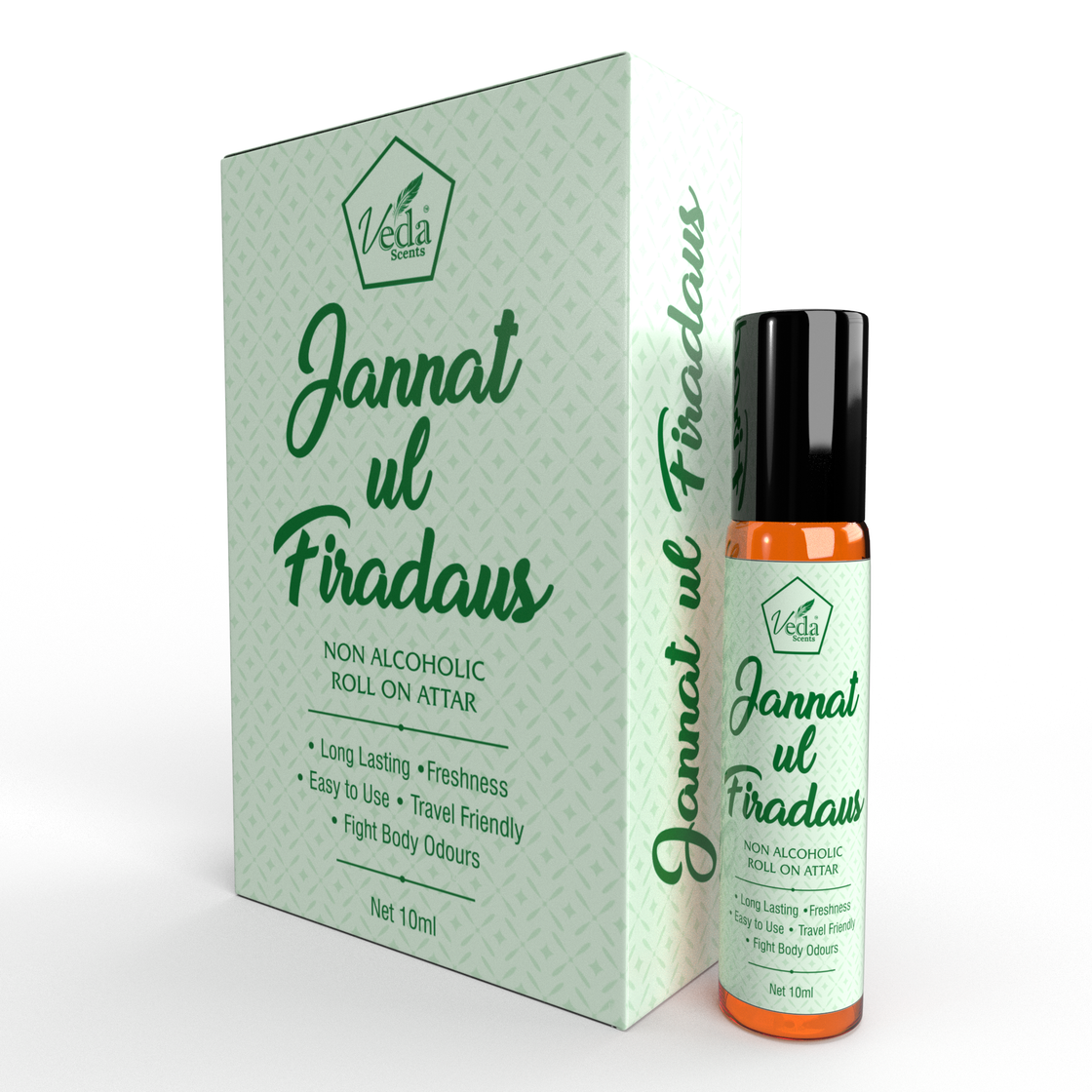 Veda Scents Jannat Ul Firdaus Roll On Attar