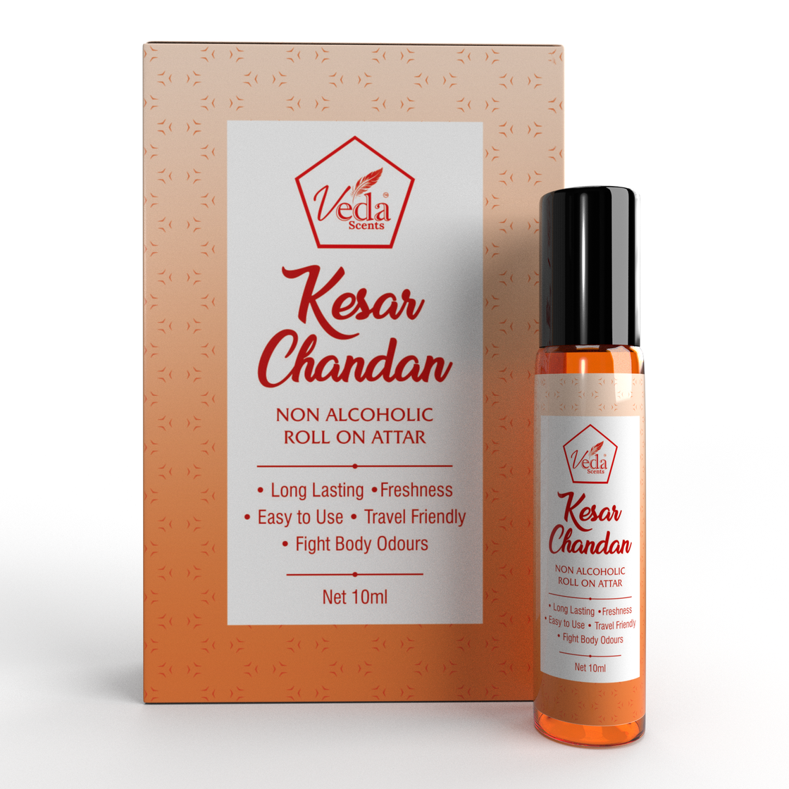 Veda Scents Kesar Chandan Roll On  Attar