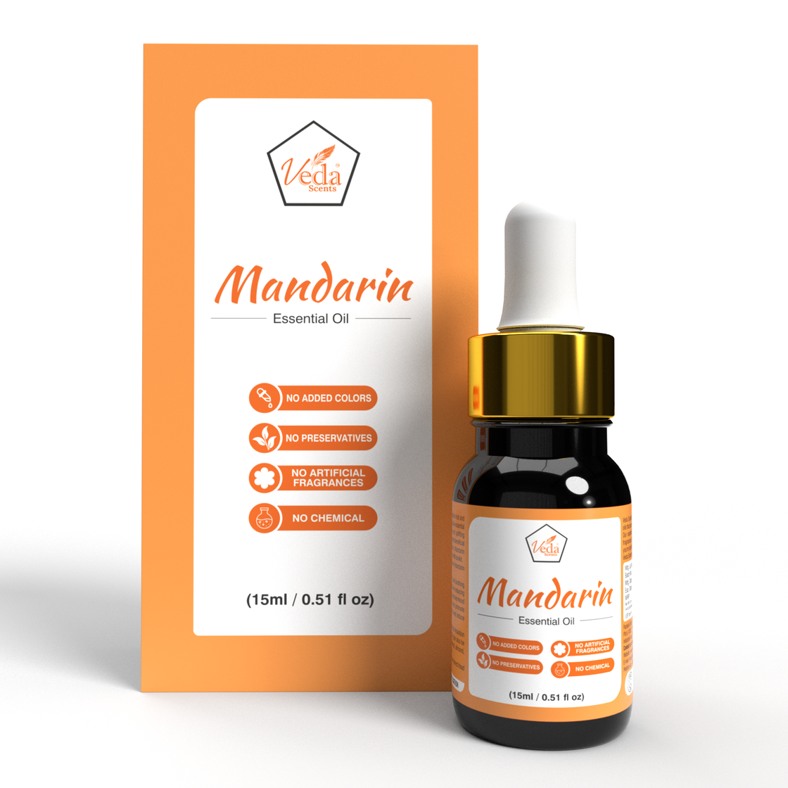 Veda Scents Mandarin Essential  Oil