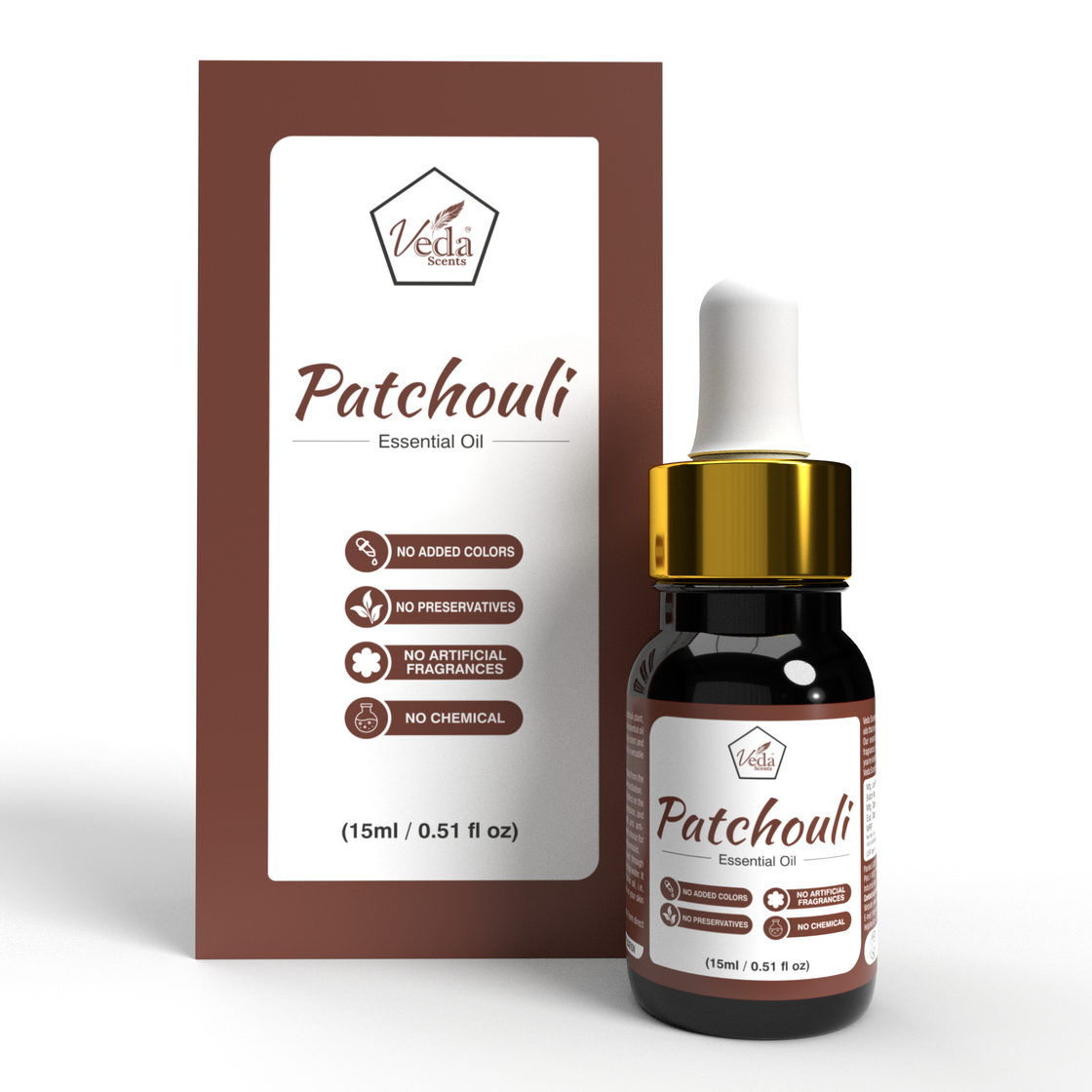 Veda  Scents Patchouli  Essential  Oil
