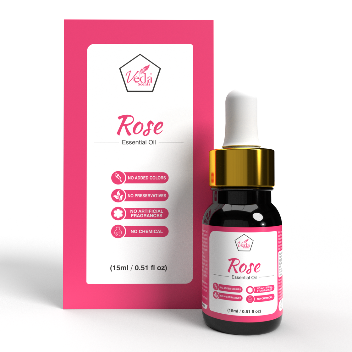 Veda Scents Rose Essential Oil