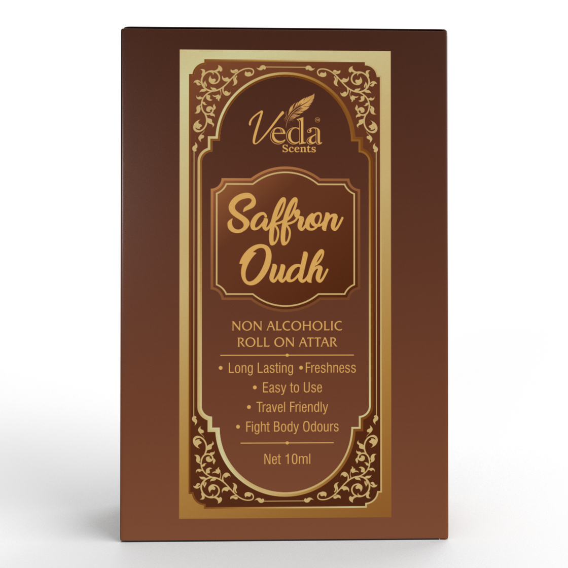 Veda Scents Saffron Oudh  Roll On Attar