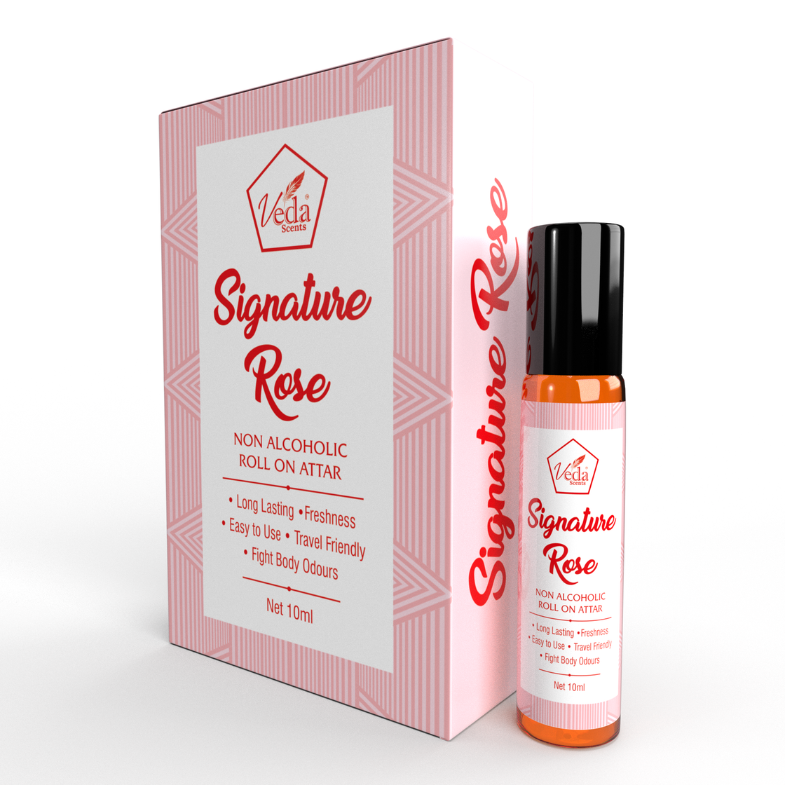 Veda Scents Signature Rose  Roll On Attar