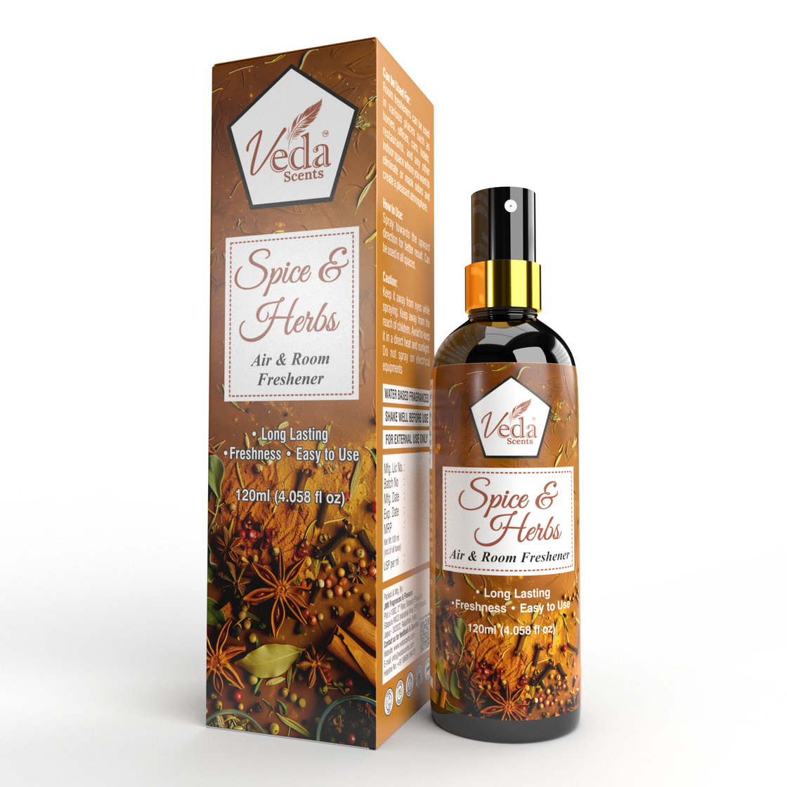 Veda Scents Spice & Herbs Air & Room Freshener