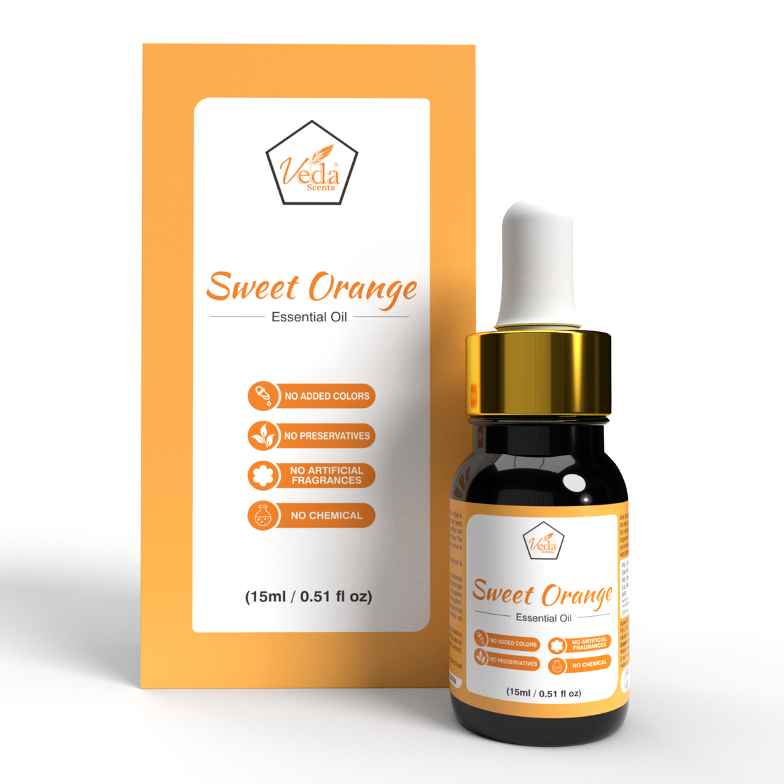 Veda Scents Sweet  Orange  Essential  Oil