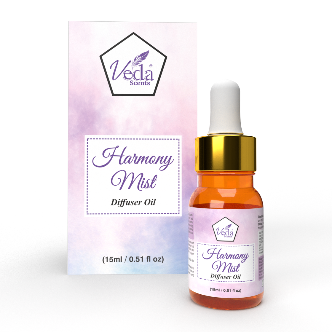 Veda  Scents  Harmony Mist Diffuser Oil