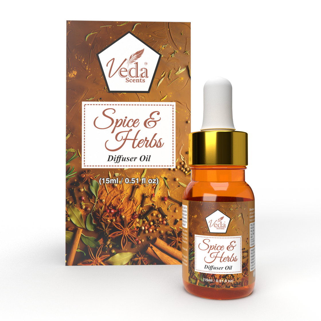 Veda Scents Spice & Herbs Diffuser Oil