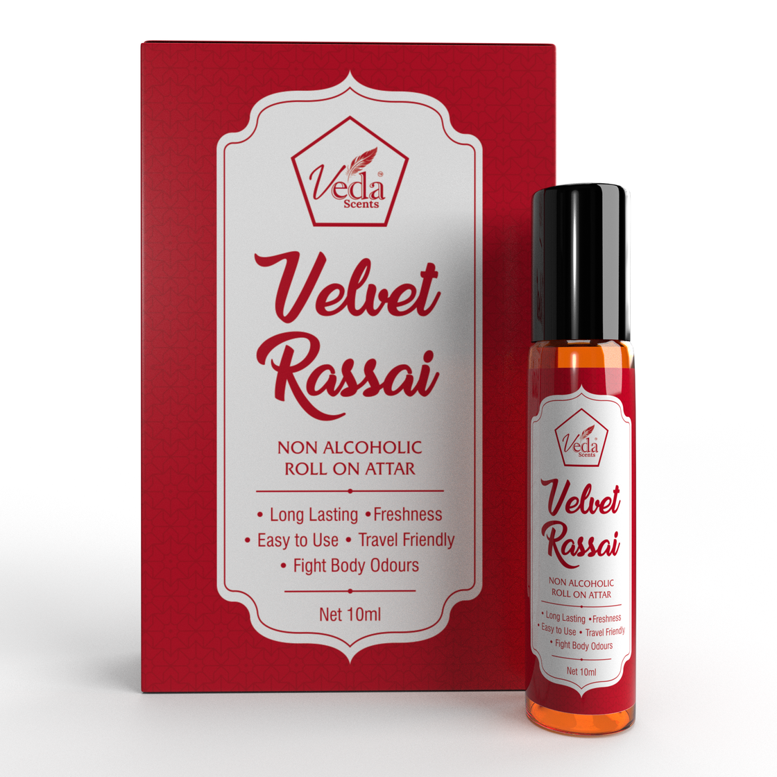 Veda Scents Velvet Rassai  Roll On Attar