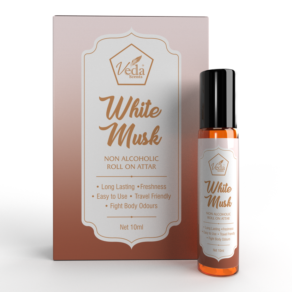 Veda Scents White Musk Roll On Attar