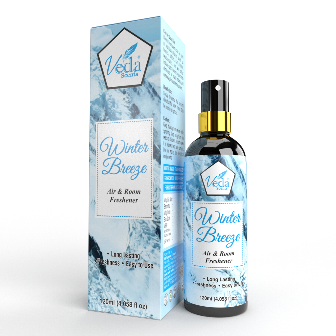 Veda Scents Winter Breeze  Air & Room Freshener